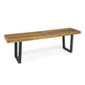 Intrinsic - Outdoor Dining Bench With Slat Top