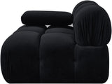 Orin - Velvet Performance Fabric Upholstered Modular Chair