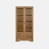 Tall Display Cabinet With Glass Doors