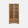 Tall Display Cabinet With Glass Doors