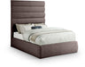 Adam - Linen Fabric Bed With 70.5" Headboard