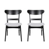 5 Piece Dining Set With Table And 4 Upholstered Chairs
