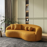 Drake - Japandi Style Curvy Boucle Sofa