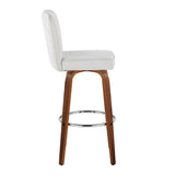 Henry - 30" Fixed-Height Barstool With Swivel (Set of 2)