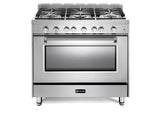 Prestige 36" Gas Single Oven Range - Stainless Steel - (VPFSGG365SS)