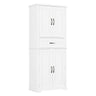 Bathroom Storage Cabinet With Multifunctional Storage Space, Drawer With Slide Rails, Adjustable Shelf