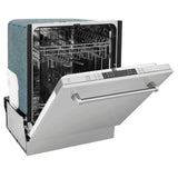 36 in. Kitchen Package with Stainless Steel Dual Fuel Range, Range Hood, Microwave Drawer and Classic Dishwasher - (4KPRARH36MWDW) -
