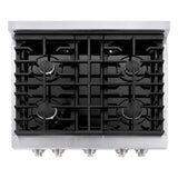 Kitchen Package with Refrigerator, 30 in. Stainless Steel Gas Range, 30 in. Convertible Vent Range Hood and 24 in. Tall Tub Dishwasher - (4KPRSGRRH30DWV) -