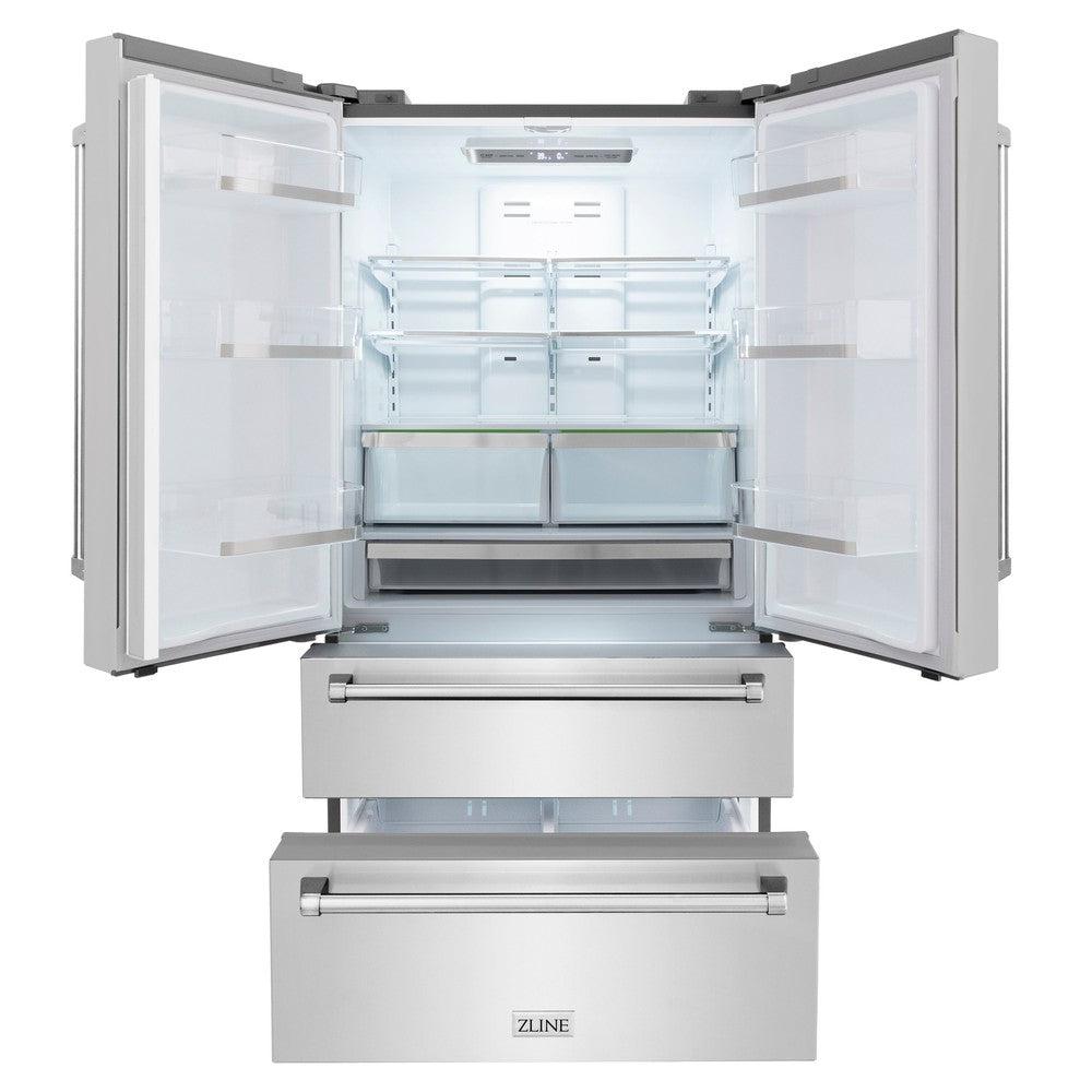 Kitchen Package with Refrigerator, 30 in. Stainless Steel Gas Range, 30 in. Convertible Vent Range Hood and 24 in. Tall Tub Dishwasher - (4KPRSGRRH30DWV) -