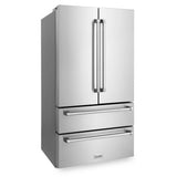 Kitchen Package with Refrigerator, 36 in. Stainless Steel Gas Range, 36 in. Convertible Vent Range Hood and 24 in. Tall Tub Dishwasher - (4KPRSGRRH36DWV) -