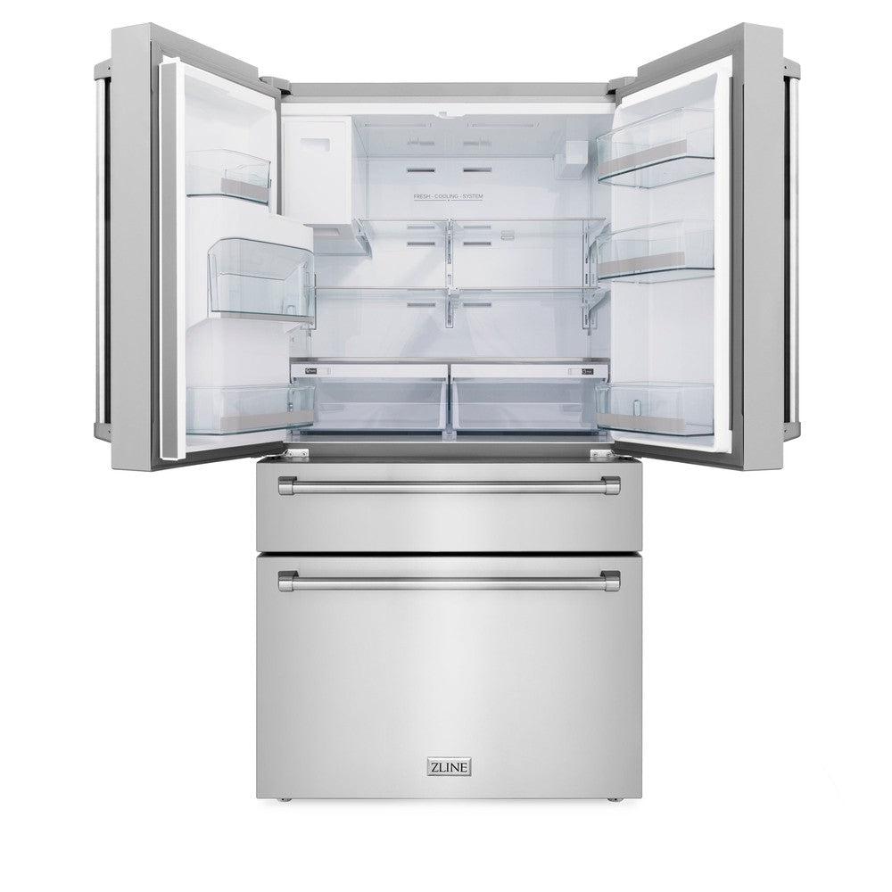 Kitchen Package with Water and Ice Dispenser Refrigerator, 30 in. Gas Range, 30 in. Range Hood, and 24 in. Tall Tub Dishwasher - (4KPRWSGRRH30DWV) -