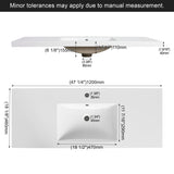 Bathroom Vanity Top With Integrated Sink
