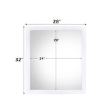 Perse - Mirror - White
