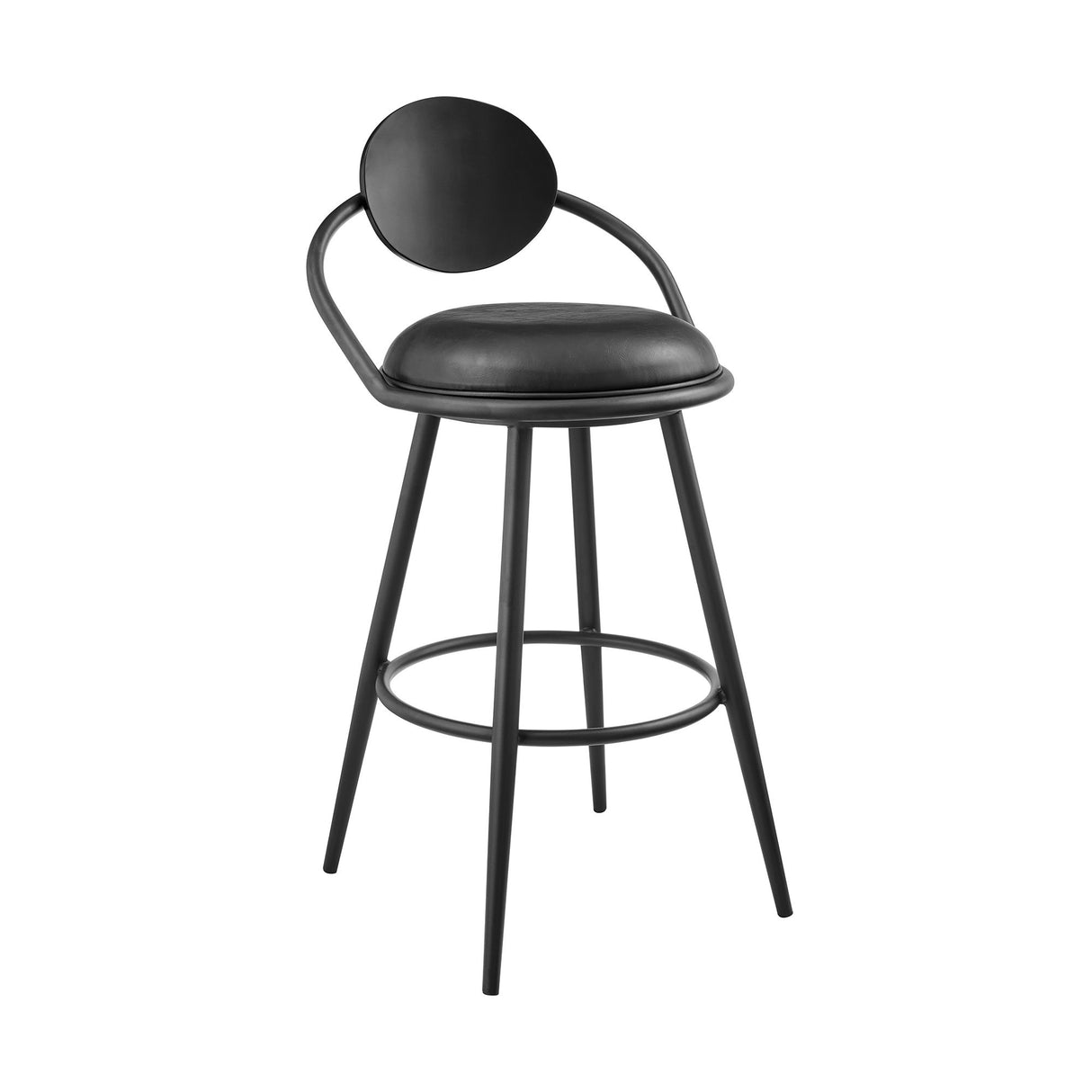 Carnation - Vintage Swivel Stool