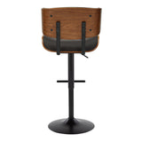 Lombardi - Adjustable Barstool - Black Base