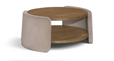 Wren - Velvet And Oak Veneer Coffee Table