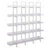 Vintage Industrial 5 Tier Open Bookcase
