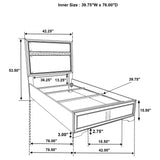 Annie - 4 Piece Bedroom Set