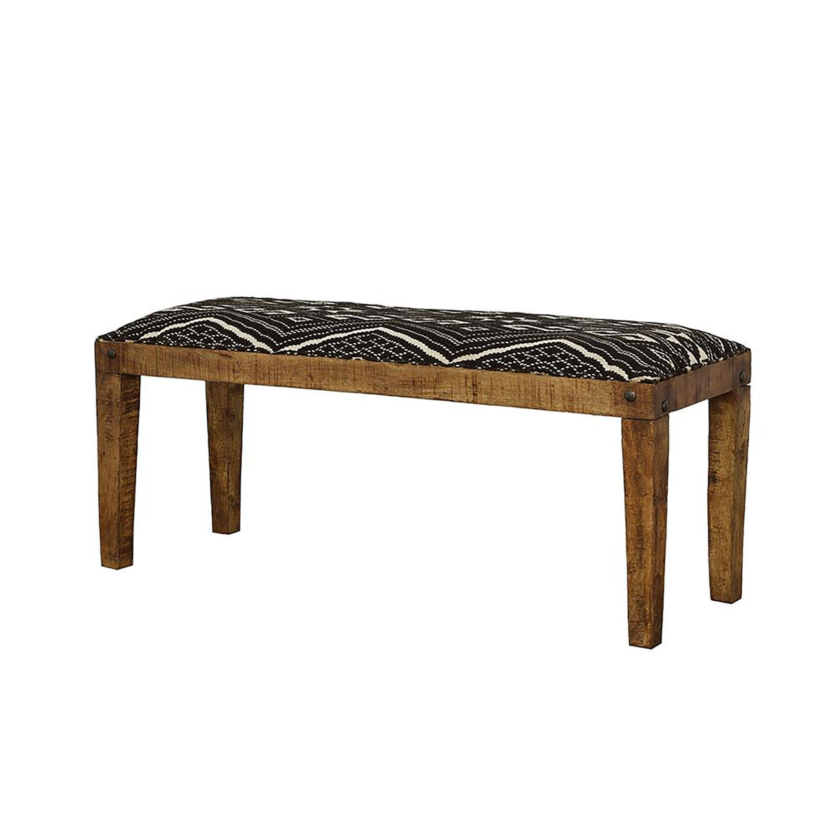 Upholstered Bench - Black
