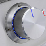 Blaze Morning Glow 10-Ft Outdoor Kitchen Island w/ 40-Inch LTE+ Propane Grill, Fridge in Gunmetal w/ Keon Countertop