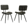 Misty - Leather Upholstered Dining Chair (Set of 2)