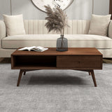 Caroline - Coffee Table - Walnut Brown