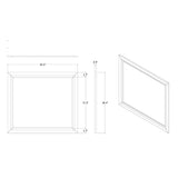 Chloe - Mirror - Gemstone Silver