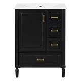 Traditional Bathroom Vanity Set With Soft Close Doors