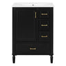 Traditional Bathroom Vanity Set With Soft Close Doors