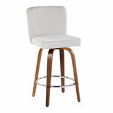 Henry - 26" Fixed-Height Counter Stool With Swivel (Set of 2)