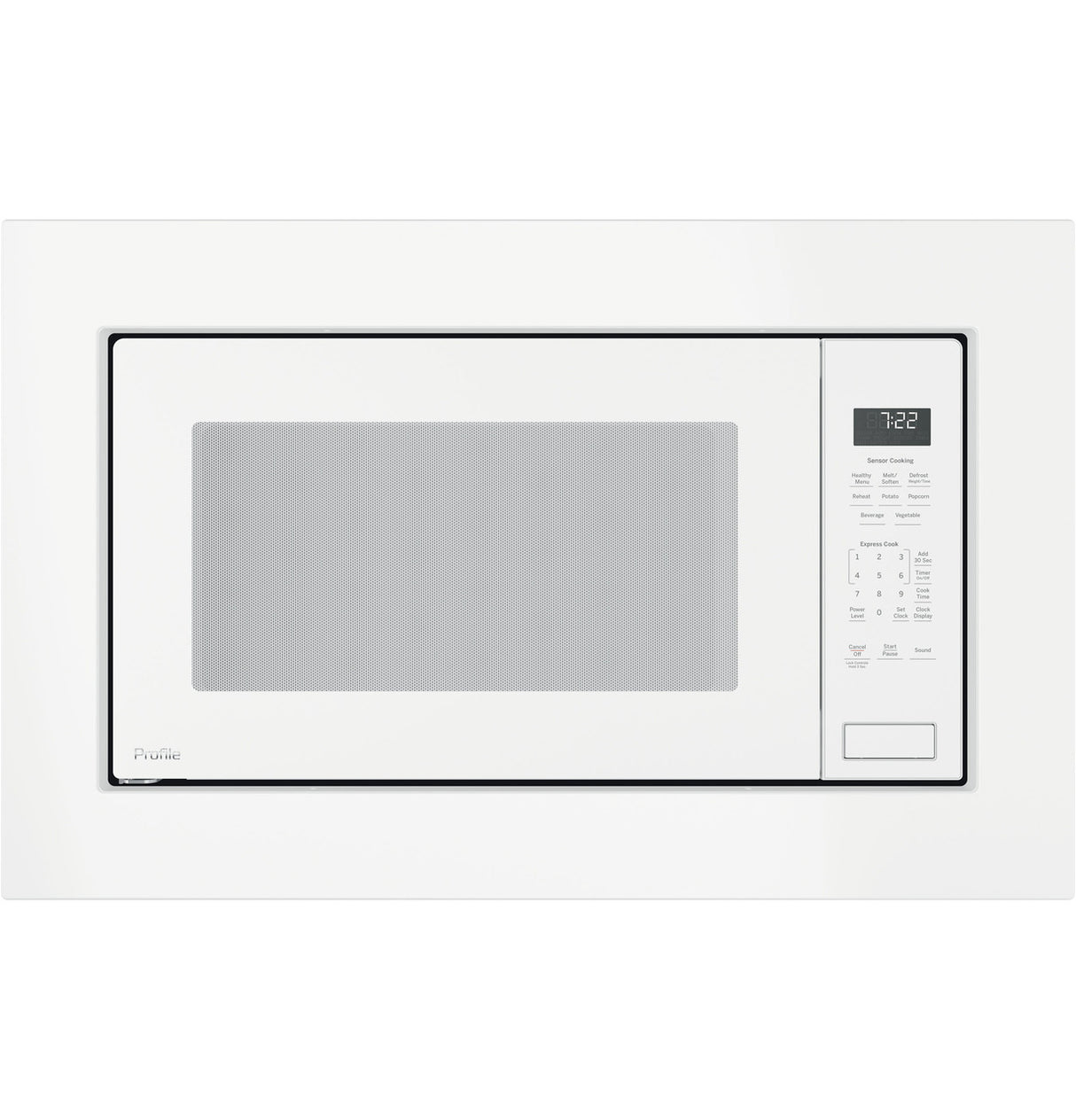 GE Profile JX7227DLWW 27 Inch Built-In Trim Kit White alternate view