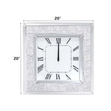 Ornat - Wall Clock - Faux Square Diamonds