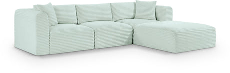 Shaggy - 4 Piece Modular Sectional