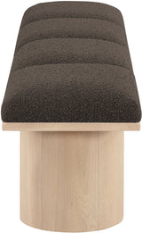 Pavilion - 4 Piece Modular Bench With Natural Base