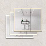 Bathroom Medicine Cabinet With Lights, LED Medicine Cabinet With Mirror, Lighted Medicine Cabinet With Defogger