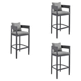Menorca - Outdoor Patio Counter Height Bar Stool Set