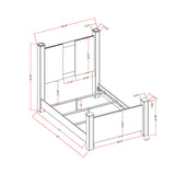 Lorenzo - Bed With Speakers And Glittered Detailing