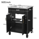 Bathroom Vanity With Top Sink, Cabinet With 2 Soft Closing Doors