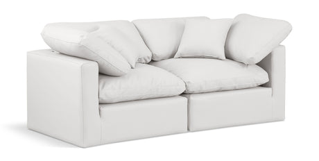 Indulge - Faux Leather 2 Seat Modular Sofa
