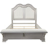 3 Piece Bedroom Set With Elegant Bed, 2 Nightstands
