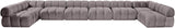 Orin - 8 Piece Modular Sectional (6 Modular Chairs, 2 Corner Chairs)