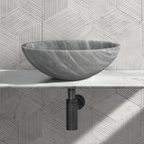 Bathroom Vessel Sink, Circular Design