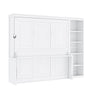 Sturdy Murphy Bed With Desk And Bookshelf