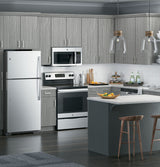 GE JVM3162RJSS microwave detail
