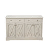 Vintage Sideboard With 2 Drawers And Four Doors For Living Room