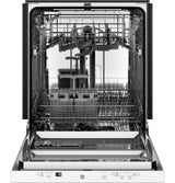GE GDT225SGLWW - 24 in. Top Control Flush-Mount Dishwasher with 51 dBa Sound Level, Condensate Dry & Pocket Handle - White