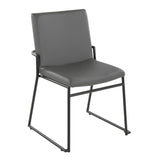 Dutchess - Dining Chair (Set of 2) - Black Metal