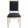 Dining Chairs With Upholstered Square Back (Set of 2)