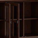 Artisan - Handcrafted Wide 4 Door Storage Cabinet