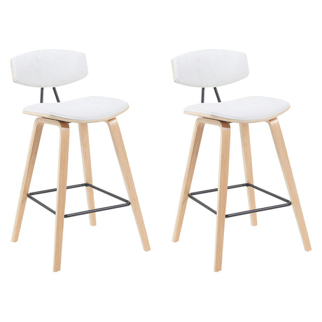 Fox - Swivel Bar Height Stool - Light Brown